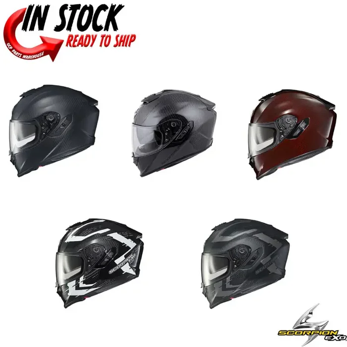 2024 SCORPION EXO-ST1400 CARBON HELMET FULL FACE – PICK SIZE & COLOR