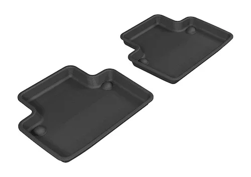 3D MAXpider 2003-2014 Volvo XC90 Kagu 2nd Row Floormats – Black aceL1VV00421509