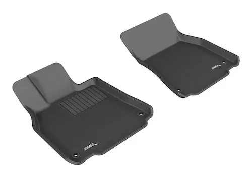 3D MAXpider 2007-2012 Lexus LS460/LS460L Kagu 1st Row Floormat – Black aceL1LX04011509