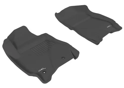 3D MAXpider 2011-2012 Ford/Mazda Escape/Tribute Kagu 1st Row Floormat – Black aceL1FR03711509