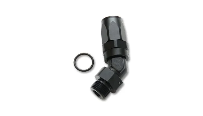 ‘-6AN Male 45 deg. Hose End Fitting, Thread: 3/4-16 Thread (8)