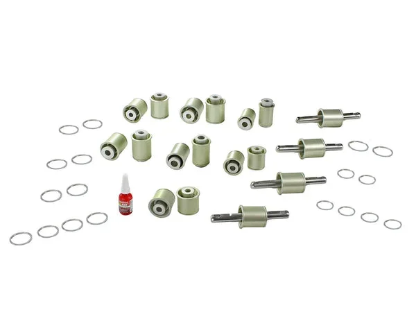 aFe Control PFADT Steel Frame Solid Spherical Control Arm Bearings Set; Chevy Corvette C5 / C6 97-13 | 460-401001-A