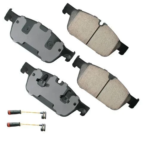 Akebono Front EURO Ultra Premium Ceramic Disc Brake Pad Kit | EUR1636