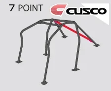 Cusco D1 Roll Cage – Honda Civic EK-4 96-00 (7-pnt, 2 Pass) Dash Through-Type