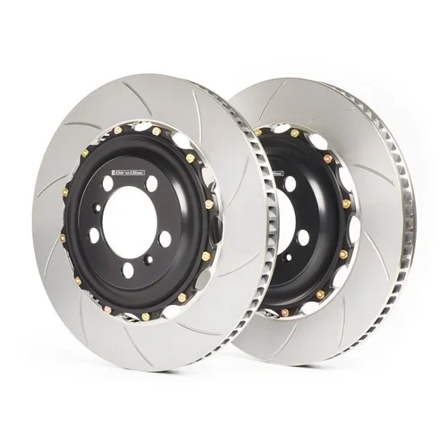 GiroDisc 2016+ Acura NSX (Iron or CCM Conversion) Slotted Front Rotors girA1-174