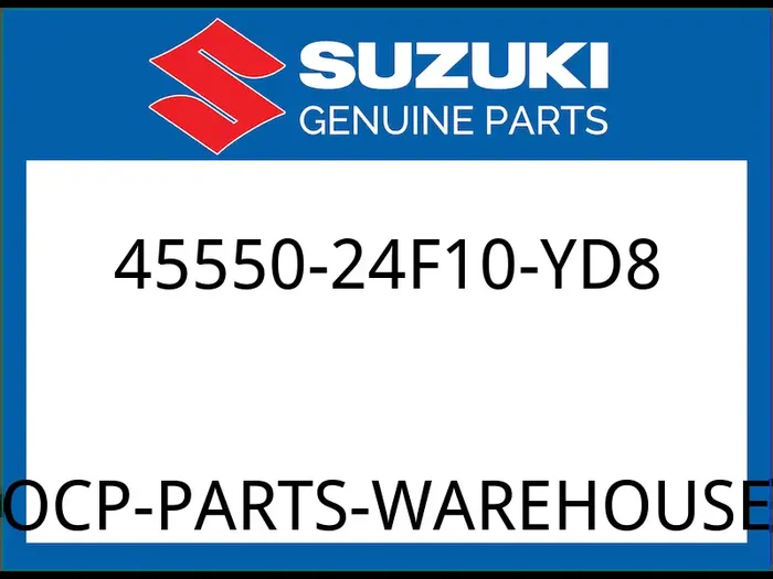 Suzuki OEM Part 45550-24F10-YD8 BOX, SEAT TAIL (SILVER)