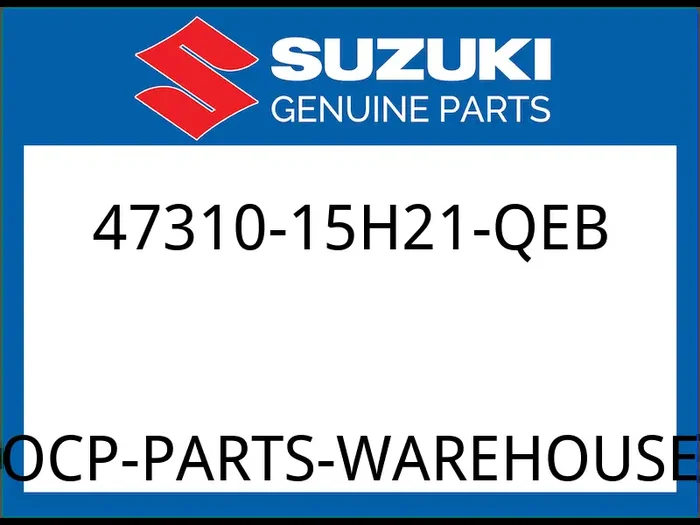 Suzuki OEM Part 47310-15H21-QEB COVER,FRAME CTR