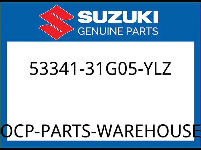 Suzuki OEM Part 53341-31G05-YLZ LID,FENDER FRON