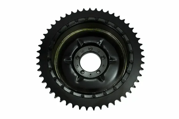 V-Twin Rear Brake Drum Black 49-5515