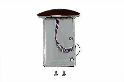 V-Twin Tail Lamp and License Plate Vertical Side Mount 33-0805