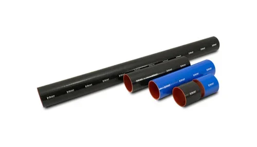 Vibrant 4 Ply Reinforced Silicone Straight Hose Coupling – 4in I.D. x 12in long (BLACK) vib27191